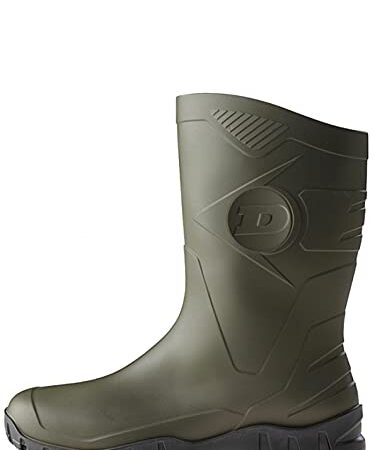 Dunlop Unisex-Erwachsene Dee Arbeitsgummistiefel, Grün (Green/Black), 44