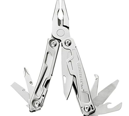 LEATHERMAN - Rev, kompaktes Multi-Tool mit Paketöffner und Schraubendrehern