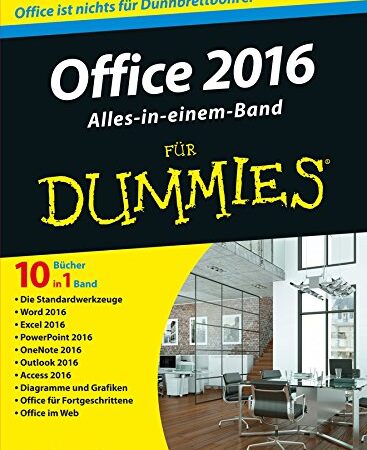 Office 2016 für Dummies Alles-in-einem-Band: .