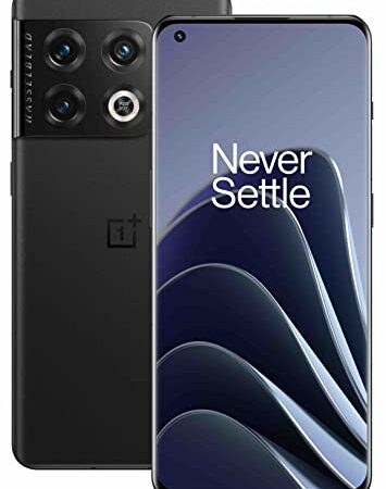 OnePlus 10 Pro 5G 12GB RAM 256GB SIM-freies Smartphone mit Hasselblad-Kamera für Smartphones der 2. Generation - 2 Jahre Garantie - Volcanic Black