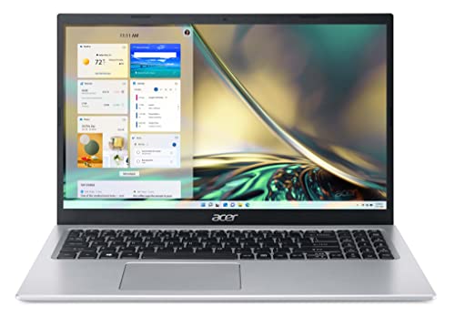 Acer Aspire 5 (A515-56-55E3) Laptop | 15,6 FHD Display | Intel Core i5-1135G7 | 8 GB RAM | 512 GB SSD | Intel Iris Xe Graphics | Windows 11 | QWERTZ Tastatur | silber