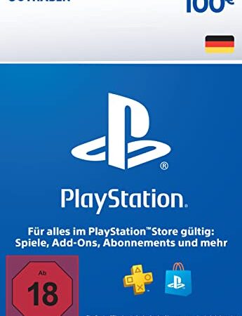 100€ PlayStation Store Guthaben | Deutsches Konto [Code per Email]