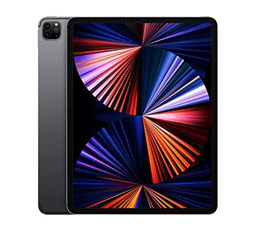Apple 2021 iPad Pro (12,9", Wi-Fi + Cellular, 128 GB) - Space Grau (5. Generation) (Generalüberholt)