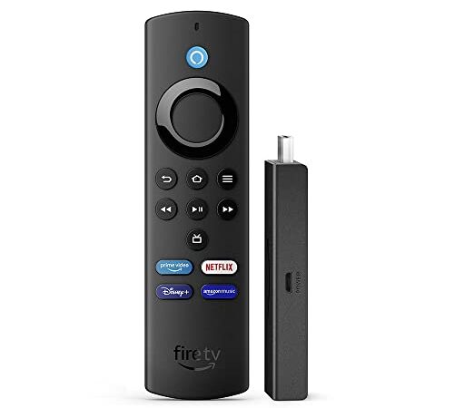 Fire TV Stick Lite mit Alexa-Sprachfernbedienung Lite (ohne TV-Steuerungstasten) | HD-Streaminggerät