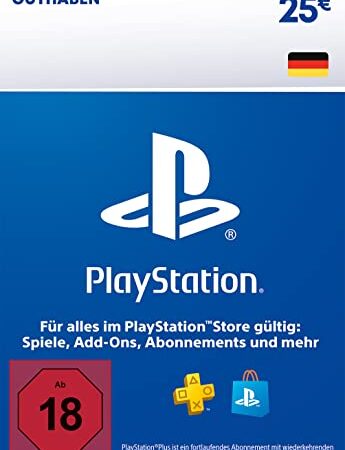 25€ PlayStation Store Guthaben | PSN Deutsches Konto [Code per Email]