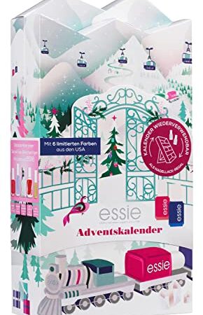 Adventskalender 2022 – 24 Überraschung im Beauty Adventskalender - Kosmetik Adventskalender für Frauen mit 24 Nagellack Geschenken von essie