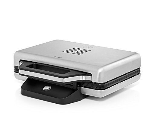 WMF Lono Sandwich Maker, Sandwichtoaster, für 2 Standard- oder XXL-Toasts, 2-stufige Höhenanpassung für mehr Füllung, matt edelstahl