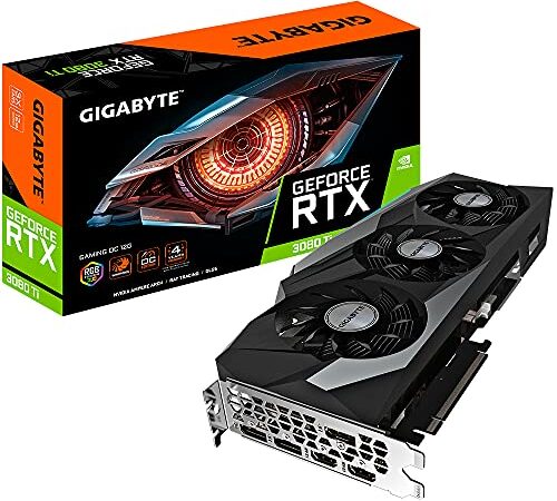 Gigabyte GeForce RTX 3080 Ti Gaming OC Grafikkarte, 12 GB, GV-N308TGAMING OC-12GD