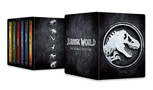 Jurassic Park / World Limited Collection - 6x hochwertige Steelbook in Metal / Tin Box Edition (4K Ultra HD + Blu-ray)