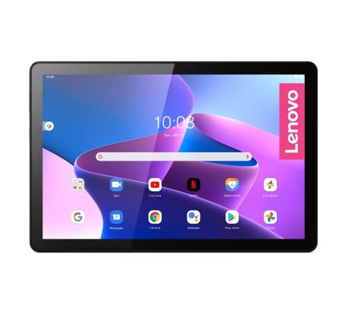 Lenovo Tab M10 (3rd Gen) 25,7 cm (10,1 Zoll, 1920x1200, WUXGA, WideView, Touch) Android Tablet (OctaCore, 3GB RAM, 32GB eMCP, Wi-Fi, Android 12) grau